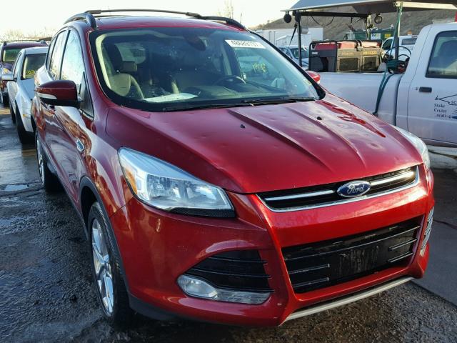 1FMCU9HX4DUD35702 - 2013 FORD ESCAPE SEL RED photo 1