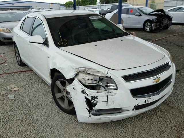 1G1ZJ57B78F196349 - 2008 CHEVROLET MALIBU 2LT WHITE photo 1