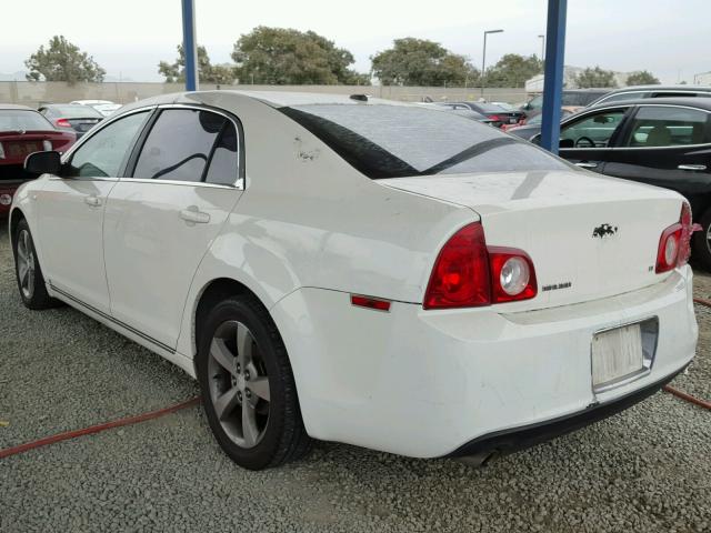 1G1ZJ57B78F196349 - 2008 CHEVROLET MALIBU 2LT WHITE photo 3