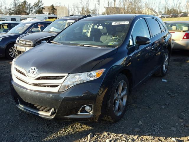 4T3BK3BB3DU088532 - 2013 TOYOTA VENZA LE BLUE photo 2