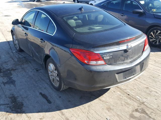 2G4GR5ER0C9170826 - 2012 BUICK REGAL 灰色 照片 3