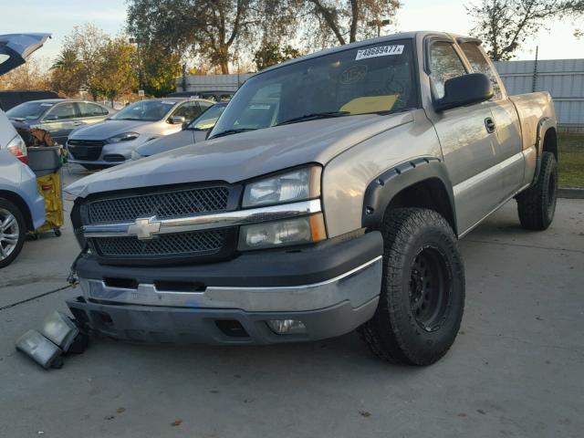 1GCEC19V24Z234837 - 2004 CHEVROLET SILVERADO BEIGE photo 2