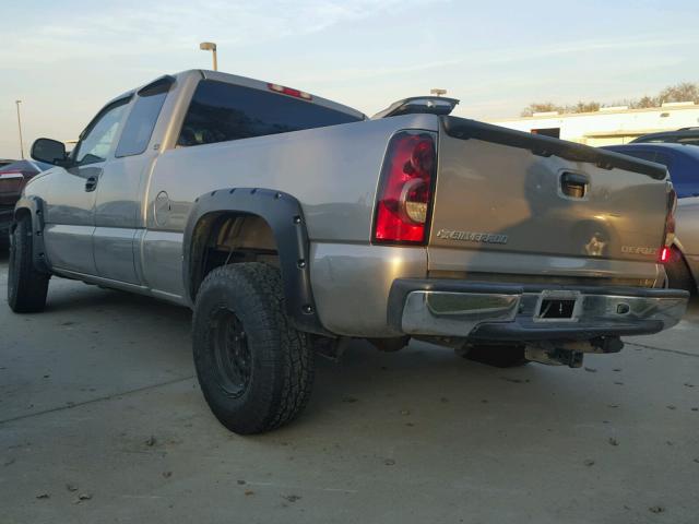 1GCEC19V24Z234837 - 2004 CHEVROLET SILVERADO BEIGE photo 3