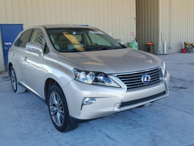 JTJZB1BA5E2414008 - 2014 LEXUS RX 450 WHITE photo 1