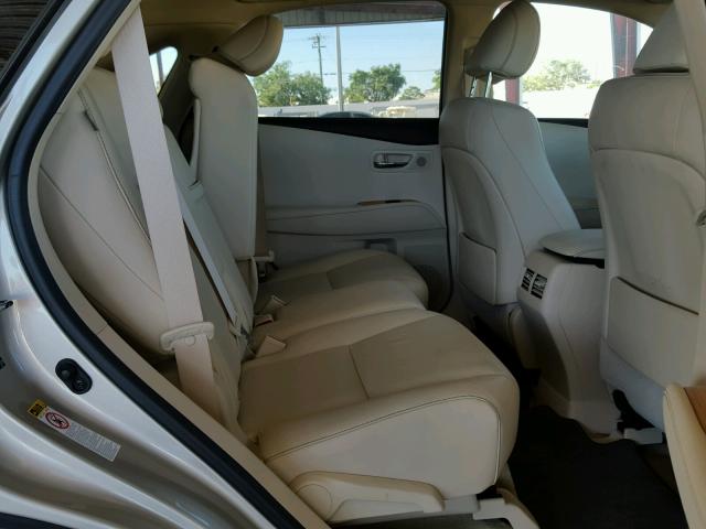 JTJZB1BA5E2414008 - 2014 LEXUS RX 450 WHITE photo 6