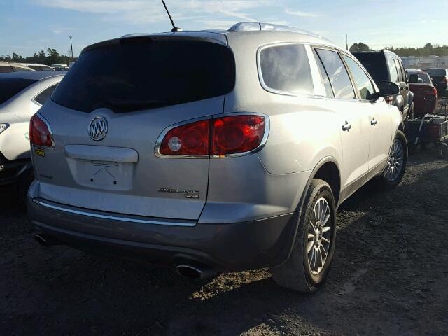 5GAER23D99J184918 - 2009 BUICK ENCLAVE CX SILVER photo 4