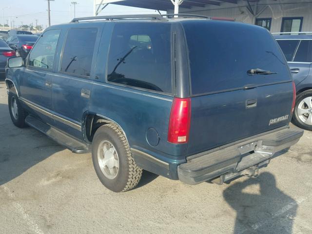 1GNEC13R4XJ314534 - 1999 CHEVROLET TAHOE C150 GREEN photo 3