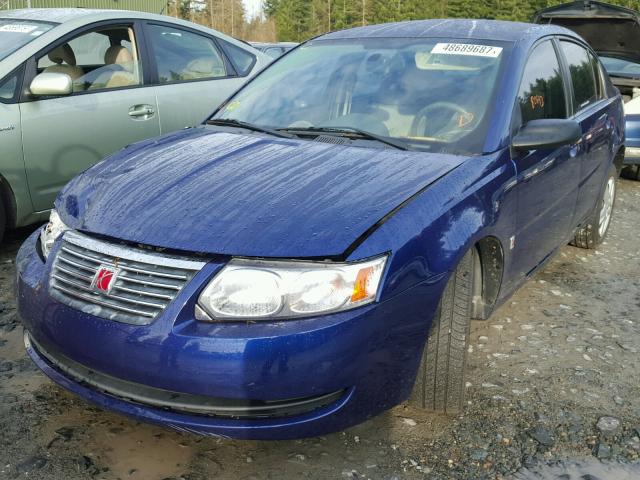 1G8AJ55F76Z190907 - 2006 SATURN ION LEVEL BLUE photo 2