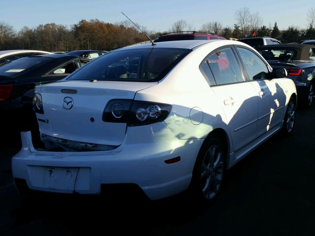 JM1BK324991209801 - 2009 MAZDA 3 S WHITE photo 4