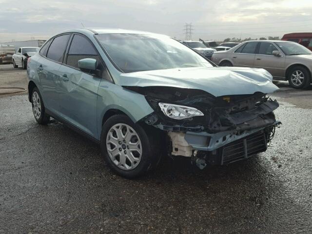 1FAHP3F26CL344143 - 2012 FORD FOCUS SE GREEN photo 1