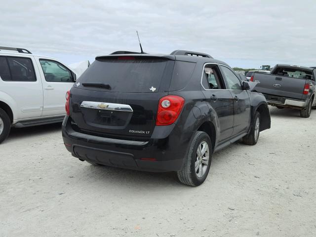 2GNALDEC3B1307098 - 2011 CHEVROLET EQUINOX LT BLACK photo 4