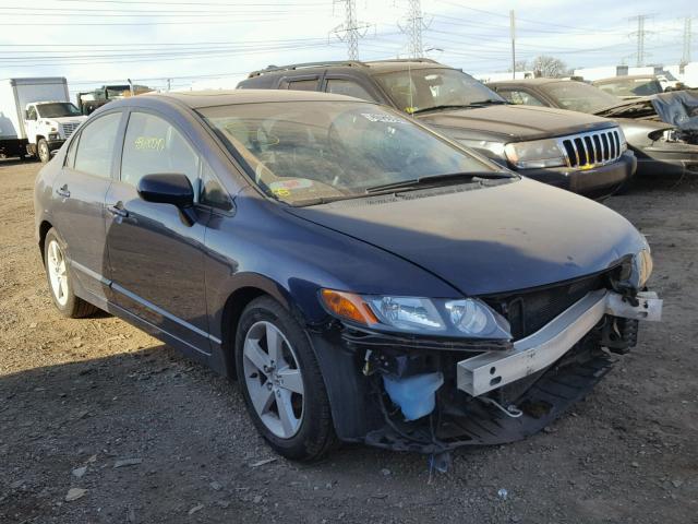 1HGFA16836L016485 - 2006 HONDA CIVIC EX ლურჯი ფოტო 1