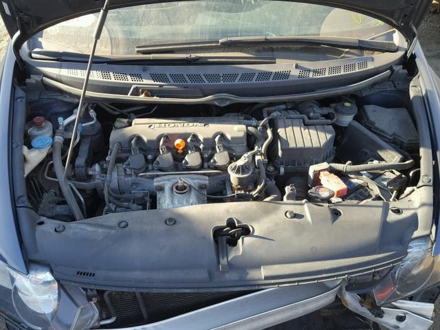 1HGFA16836L016485 - 2006 HONDA CIVIC EX ლურჯი ფოტო 7