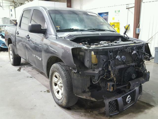 1N6BA07A06N520969 - 2006 NISSAN TITAN XE GRAY photo 1