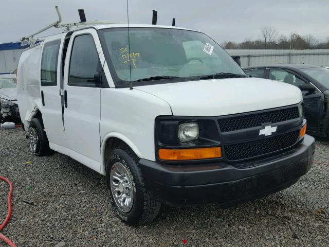 1GCFG15X271162735 - 2007 CHEVROLET EXPRESS G1 WHITE photo 1