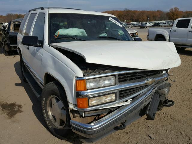 1GNEK13R8WJ346792 - 1998 CHEVROLET TAHOE K150 WHITE photo 1