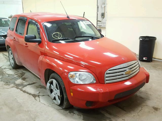 3GNCA13B79S602405 - 2009 CHEVROLET HHR LS Rojo foto 1