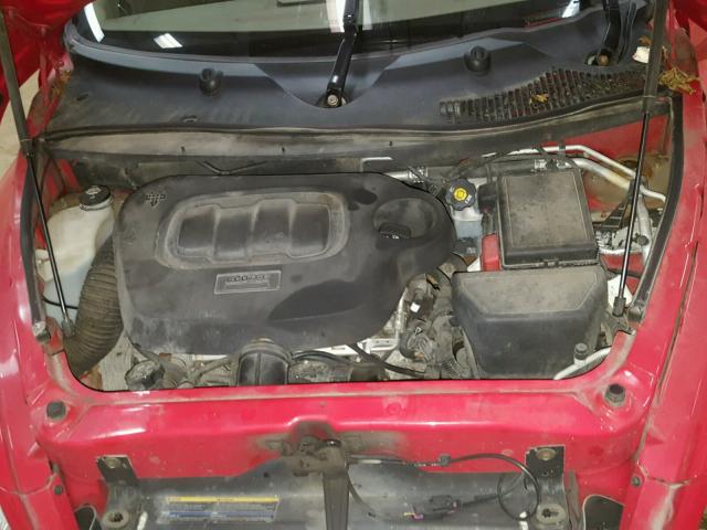 3GNCA13B79S602405 - 2009 CHEVROLET HHR LS Rojo foto 7