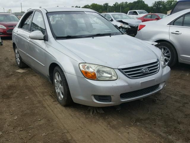 KNAFE121285541408 - 2008 KIA SPECTRA EX SILVER photo 1