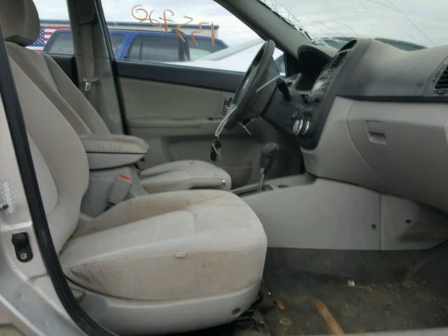 KNAFE121285541408 - 2008 KIA SPECTRA EX SILVER photo 5