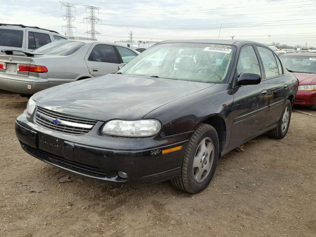 1G1NE52JX3M712919 - 2003 CHEVROLET MALIBU LS BLACK photo 2