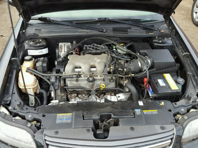 1G1NE52JX3M712919 - 2003 CHEVROLET MALIBU LS BLACK photo 7