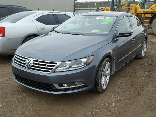 WVWBN7AN2DE509111 - 2013 VOLKSWAGEN CC SPORT GRAY photo 2