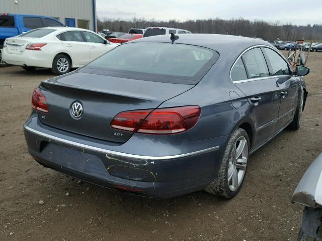 WVWBN7AN2DE509111 - 2013 VOLKSWAGEN CC SPORT GRAY photo 4