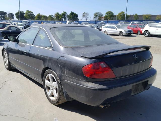 19UYA42651A027734 - 2001 ACURA 3.2CL TYPE BLACK photo 3