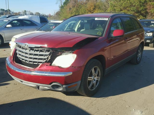 2A8GM68XX7R254220 - 2007 CHRYSLER PACIFICA T RED photo 2