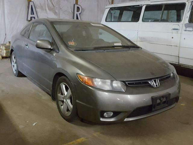 2HGFG11836H542120 - 2006 HONDA CIVIC EX SILVER photo 1