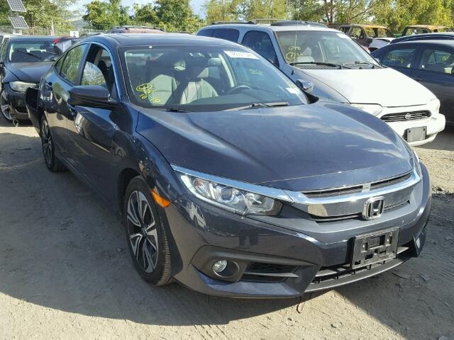 2HGFC1F7XJH643319 - 2018 HONDA CIVIC EXL BLUE photo 1