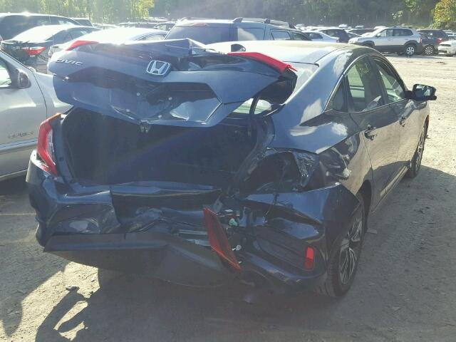 2HGFC1F7XJH643319 - 2018 HONDA CIVIC EXL 蓝色 照片 4