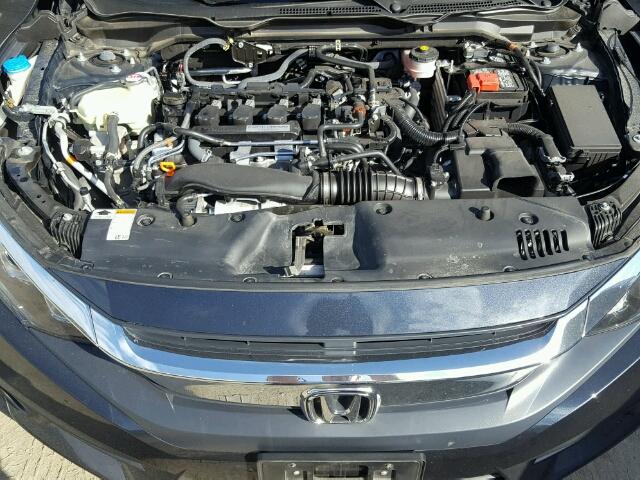 2HGFC1F7XJH643319 - 2018 HONDA CIVIC EXL 蓝色 照片 7