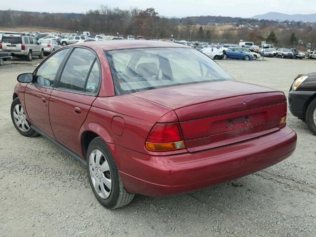 1G8ZK5278XZ298306 - 1999 SATURN SL2 MAROON photo 3