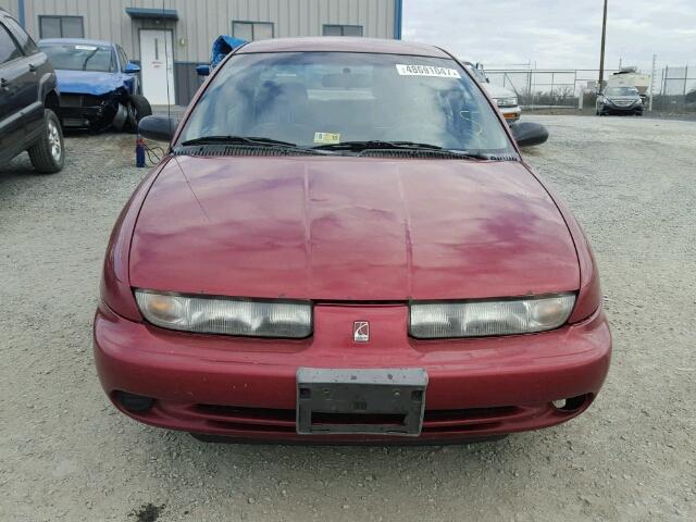 1G8ZK5278XZ298306 - 1999 SATURN SL2 MAROON photo 9