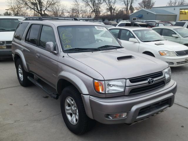 JT3GN86R020236904 - 2002 TOYOTA 4RUNNER SR SILVER photo 1