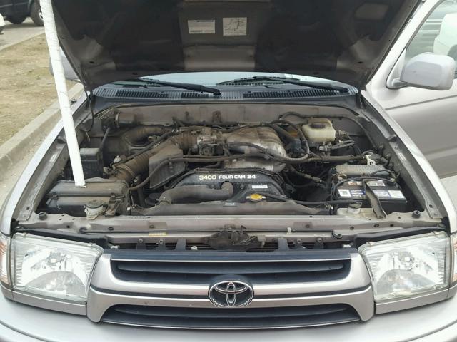 JT3GN86R020236904 - 2002 TOYOTA 4RUNNER SR SILVER photo 7