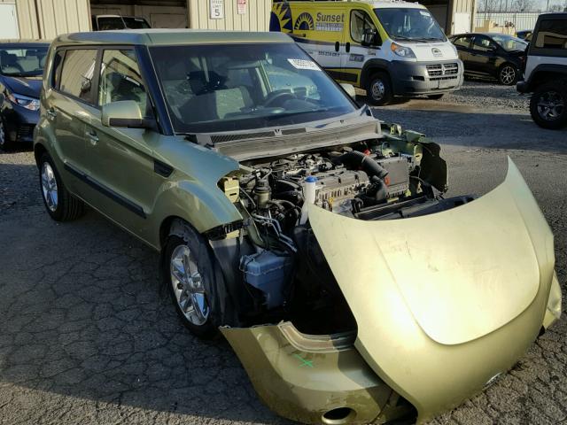 KNDJT2A27B7223928 - 2011 KIA SOUL + GREEN photo 1