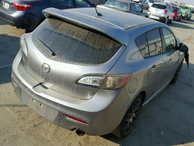 JM1BL1L44C1523282 - 2012 MAZDA SPEED 3 SILVER photo 4