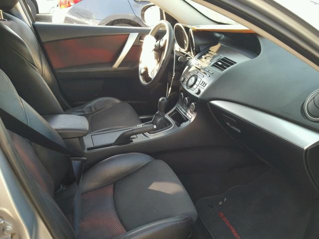 JM1BL1L44C1523282 - 2012 MAZDA SPEED 3 SILVER photo 5