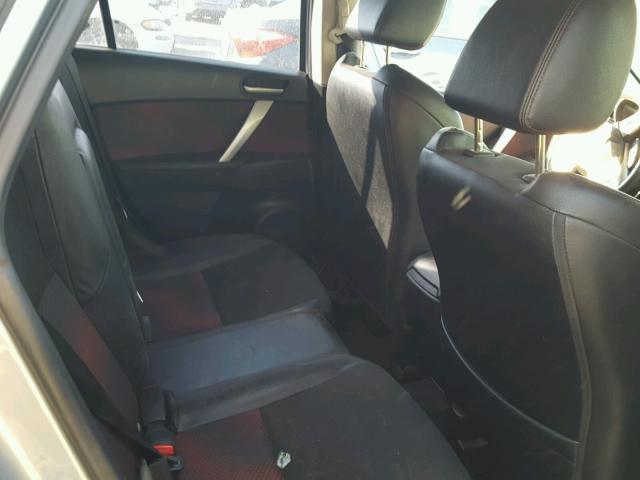 JM1BL1L44C1523282 - 2012 MAZDA SPEED 3 SILVER photo 6