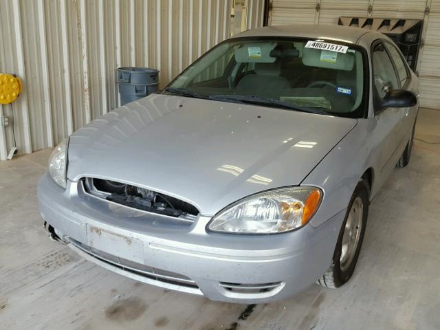 1FAFP53U96A166690 - 2006 FORD TAURUS SE SILVER photo 2