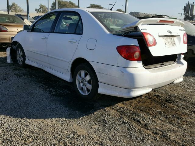 1NXBR30E96Z689223 - 2006 TOYOTA COROLLA CE WHITE photo 3