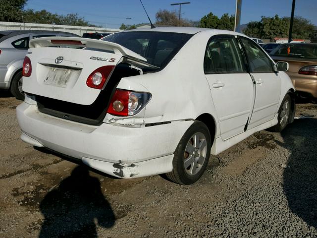 1NXBR30E96Z689223 - 2006 TOYOTA COROLLA CE WHITE photo 4