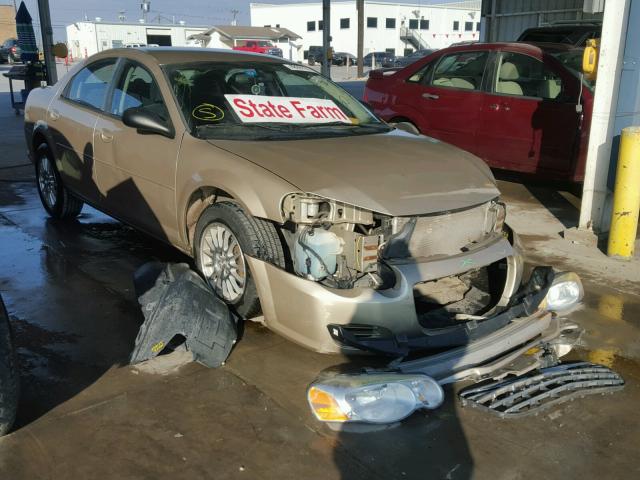 1C3EL46X46N274617 - 2006 CHRYSLER SEBRING BEIGE photo 1