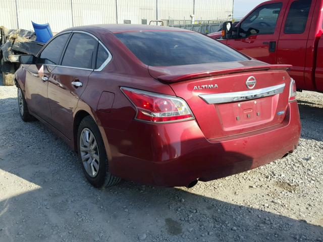 1N4AL3AP6EC189581 - 2014 NISSAN ALTIMA 2.5 MAROON photo 3