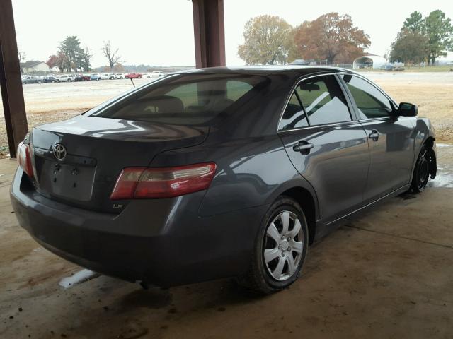 4T1BE46K77U594305 - 2007 TOYOTA CAMRY NEW CHARCOAL photo 4