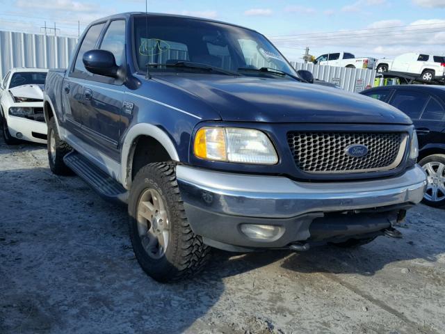 1FTRW08L82KE37367 - 2002 FORD F150 SUPER BLUE photo 1