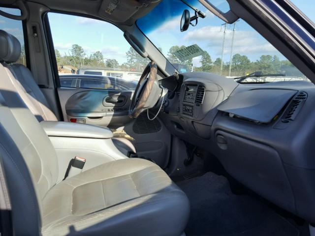 1FTRW08L82KE37367 - 2002 FORD F150 SUPER BLUE photo 5